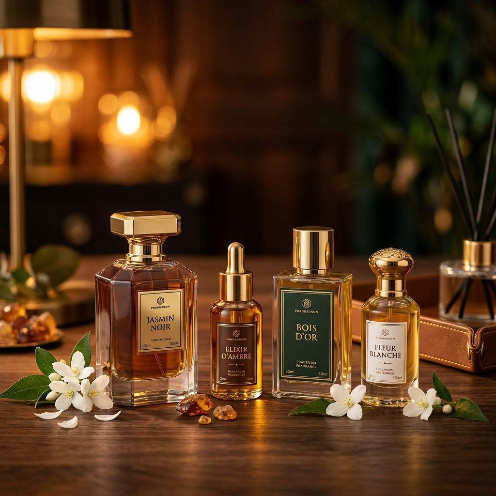 Premium fragrance oils and chemical products