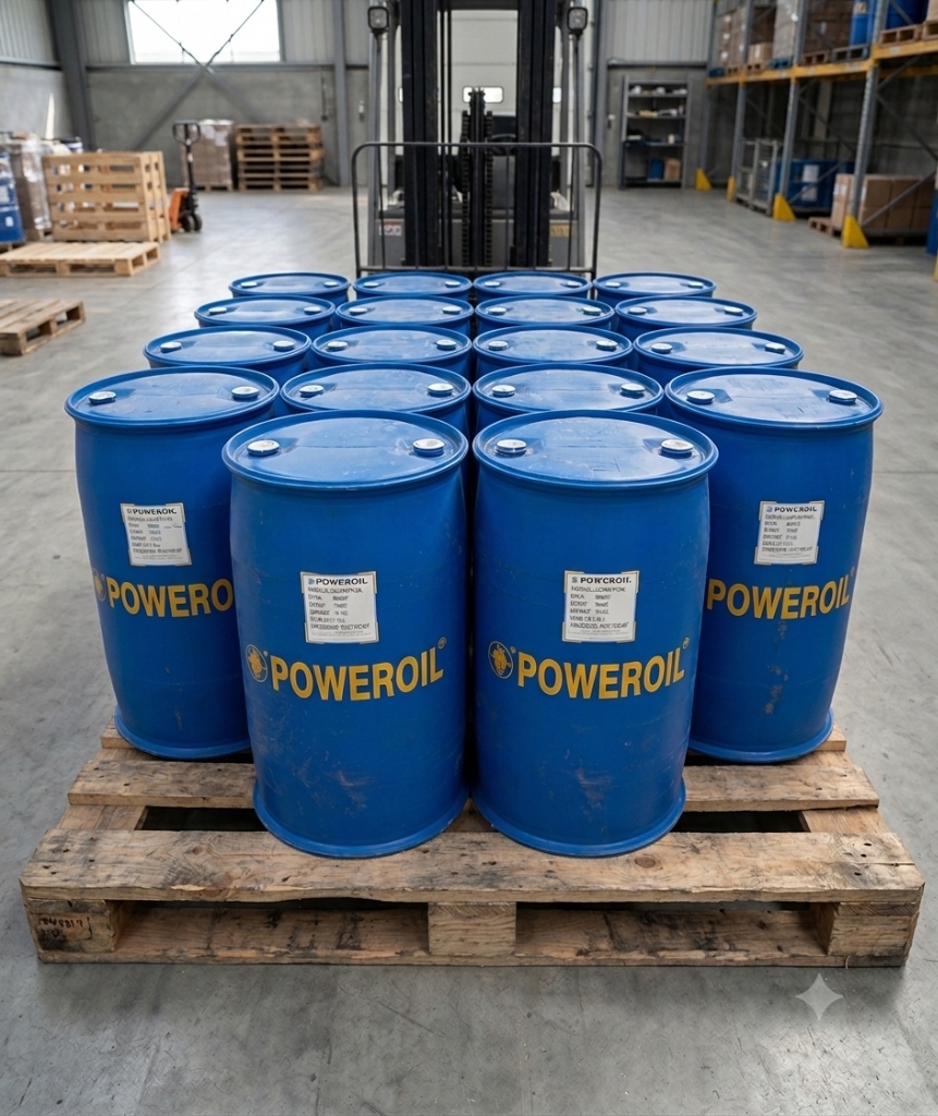 Cosmetic Grade Paraffin Oil drums